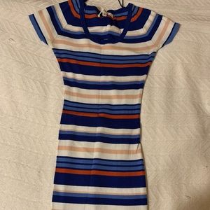 Multi color bodycon dress